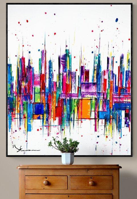 Kspersee - Manhattan, Antiek en Kunst, Kunst | Schilderijen | Modern