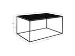Veiling - House Nordic Vita Salontafel - Zwart Frame, Nieuw