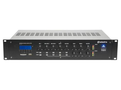 Adastra RM1202 100v 2 Zone Versterker Met BT/USB/SD/FM Radio, Musique & Instruments, Microphones