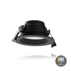 LED Downlight CCT-Switch 9,2W IP22 Zwart - 11,3 cm, Verzenden, Nieuw
