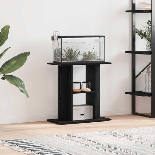 vidaXL Aquariumstandaard 60x30x60 cm spaanplaat zwart, Dieren en Toebehoren, Vissen | Aquaria en Toebehoren, Nieuw, Verzenden