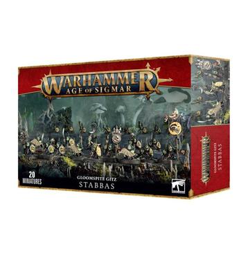 Gloomspite Gitz Stabbas (Warhammer Age of Sigmar nieuw) disponible aux enchères