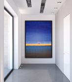Alla Faber - Geometric Horizons #1, Antiek en Kunst, Kunst | Schilderijen | Modern