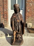Sculpture, Saint Roch gothique lorrain - 94 cm - Bois