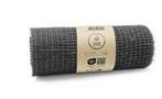 Sizo net jute black zwart stiff 5 m x 30 cm voor, Nieuw