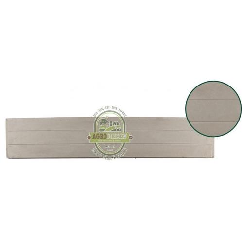 Plaque en béton 199x38,5x3,2cm prestige - lisse - gris -, Tuin en Terras, Tuinhekken en Hekwerk