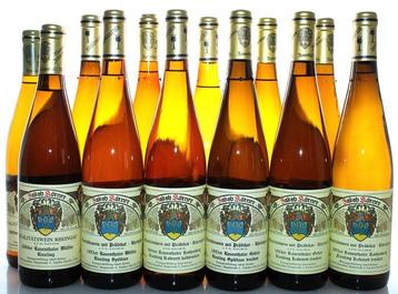 1988 to 1995 Rauenthaler Riesling Spätlese, Kabinett sweet,
