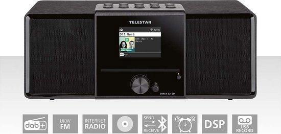 2dekans | Nedis DIRA S32i CD EWF Multifunctionele Stereo, Audio, Tv en Foto, Tuners, Ophalen of Verzenden