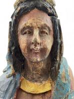 sculptuur, Madonna con bambino - 60 cm - Hout