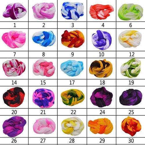 Nylon 2tone voor het maken van bloemen 2 azalea wit pak 5, Hobby en Vrije tijd, Knutselen, Nieuw