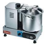 Cutter RVS 6L | Vlak mes met gekromde bladen+, Verzenden, Nieuw in verpakking