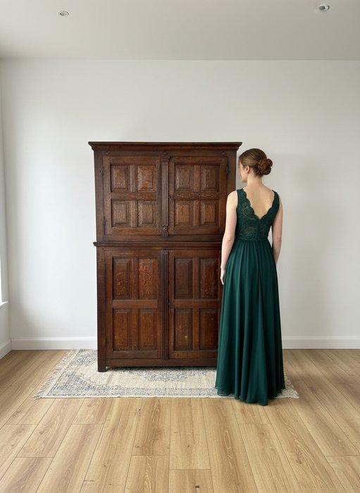 Credenza - Eikenhout - Dressoir met dubbele romp, Antiquités & Art, Antiquités | Autres Antiquités