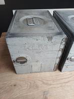 Container - Aluminium - Twee gebruikte KLM airline trolleys