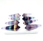 Regenboog fluoriet puntje 8 zijdig, Ophalen of Verzenden, Nieuw