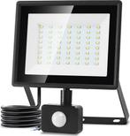 Aigostar Bouwlamp LED - 50W - IP65 Waterdicht - Zwart, Verzenden, Nieuw