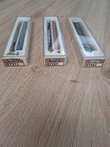 Märklin Z - 8714; 8720; 8721 - Ensemble de train (3) - beschikbaar voor biedingen