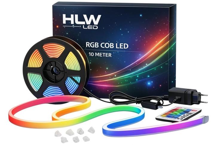 LED strip RGB Muziek Sync - Waterdicht IP65, 12V Veilig, Maison & Meubles, Lampes | Lampes en vrac, Envoi