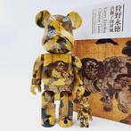 Medicom Toy  x Kano Eitoku - Be@rbrick 400% 100% Chinese, Antiquités & Art, Art | Peinture | Moderne