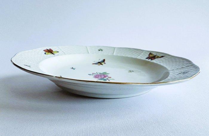 Herend - Bord - Antique Victoria Pattern Deep Plate – Hand, Antiek en Kunst, Antiek | Glaswerk en Kristal