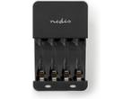 Veiling - Nedis NiMH-Batterijlader AA / AAA - 1.2 V DC - Dru, Auto-onderdelen, Nieuw