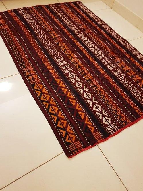 Kelim - 5 ft - 3.5 ft - Turkmène de Boukhara, Huis en Inrichting, Stoffering | Tapijten en Vloerkleden