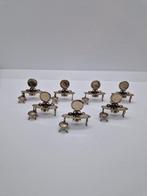 Miniatuur beeldje - Toeletta in miniatura (7) - .800 zilver, Antiquités & Art, Antiquités | Argent & Or