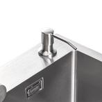Lendo Online Zeepdispenser Spoelbak RVS Zilver 300ml, Bricolage & Construction, Sanitaire, Verzenden