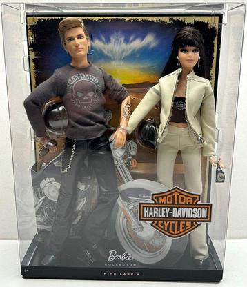 Mattel - Poupée Barbie Harley-Davidson – Barbie and Ken –