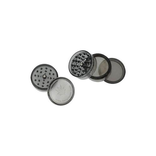 Kruidengrinder Plastic - Ø60 mm (5-delig)  Zwart, Verzamelen, Rookartikelen, Aanstekers en Luciferdoosjes, Nieuw, Verzenden