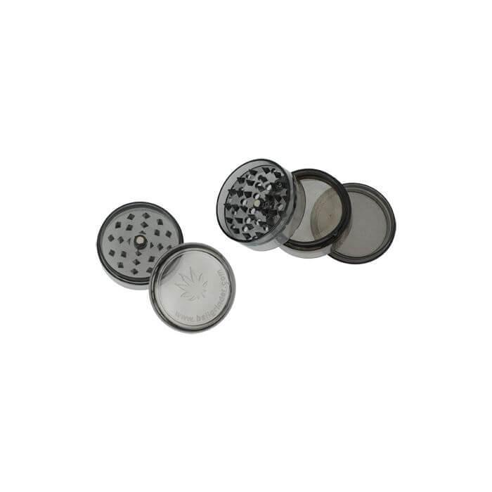 Kruidengrinder Plastic - Ø60 mm (5-delig)  Zwart, Verzamelen, Rookartikelen, Aanstekers en Luciferdoosjes, Nieuw, Verzenden