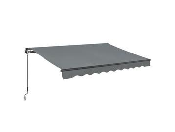 Veiling - Zonnescherm / Luifel - 300 x 250 cm - Donkergrijs beschikbaar voor biedingen