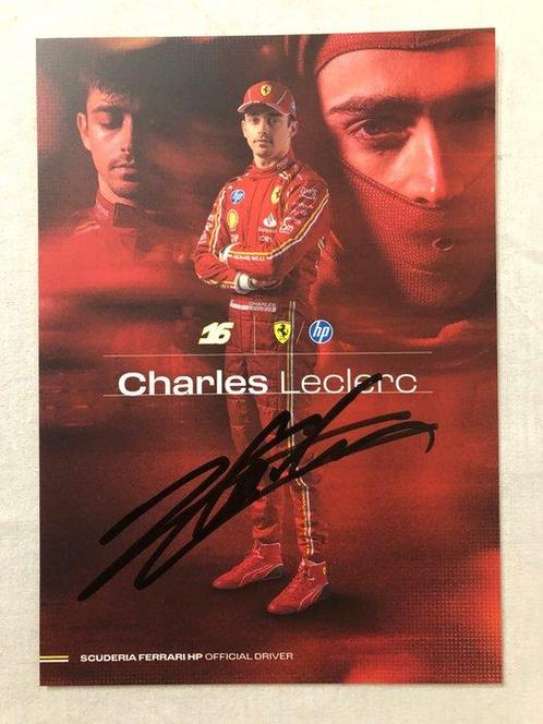Ferrari HP - Formula Uno - Charles Leclerc - 2024 - Fankaart, Verzamelen, Automerken, Motoren en Formule 1