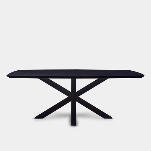 Tafel Deens Ovaal eikenhout  Matrix hout  200x100, Huis en Inrichting, Tafels | Eettafels
