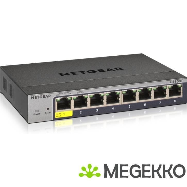 Netgear GS108Tv3 Managed L2, Informatique & Logiciels, Ordinateurs & Logiciels Autre, Envoi