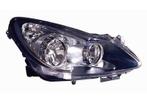 Opel Corsa D 2006-2010 Zwart Koplamp Rechts (Koplampen), Nieuw, Verzenden