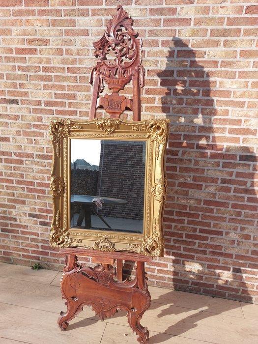 Spiegel - hout gips, Antiek en Kunst, Curiosa en Brocante