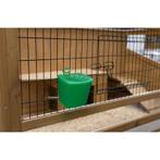 Abreuvoir à bol pour lapins 500ml matière plastique,vert -