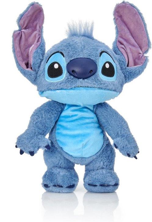 Disney Stitch - Interactieve Chatty Stitch - Real FX, Kinderen en Baby's, Speelgoed | Knuffels en Pluche, Nieuw, Verzenden