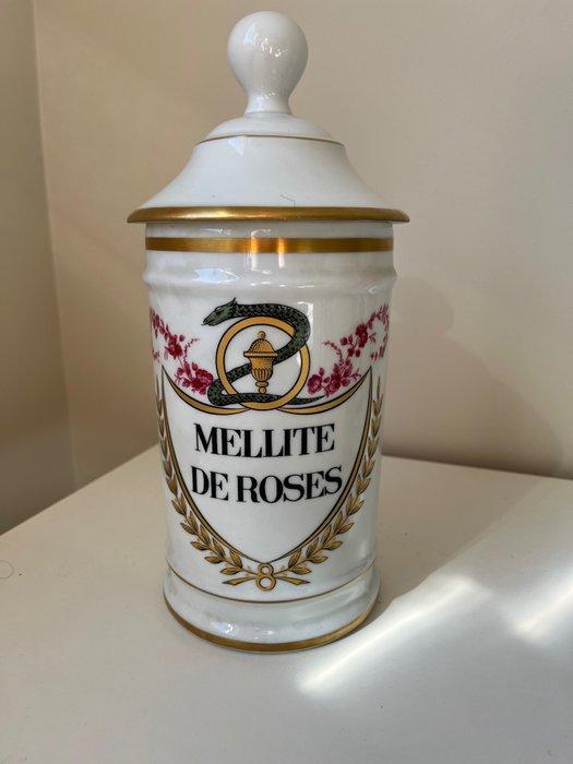 Galien - Pot de pharmacie (4) - Porcelaine - Mellite de, Antiquités & Art, Antiquités | Verre & Cristal