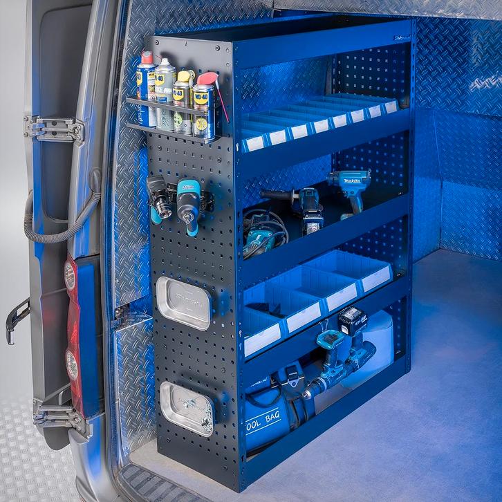 Datona Bedrijfswageninrichting - 105 x 39 x 145 cm -, Doe-het-zelf en Bouw, Werkbanken, Ophalen of Verzenden