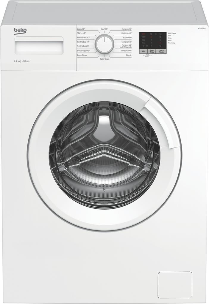 Beko WTK62051W - Wasmachine - 6 kg - 1200 tpm -, Elektronische apparatuur, Wasmachines, Ophalen of Verzenden
