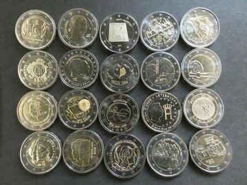 Europe. 2 Euro 2005/2024 (20 stuks)  (Sans Prix de Réserve), Postzegels en Munten