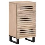 vidaXL Dressoir 40x34x75 cm massief mangohout, Verzenden, Nieuw