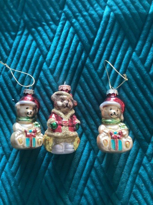 Kerstdecoratie - Papier-maché - Notenkraker, sneeuwpop, Diversen, Kerst