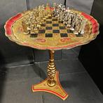Schaaktafel - Metaal, PVC-hars - De Kruistochten, Antiek en Kunst
