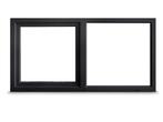 PVC vast-kiep b150xh80 cm Wit, Doe-het-zelf en Bouw, Nieuw, 120 tot 160 cm, Dubbelglas, Ophalen of Verzenden