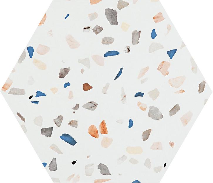25,8X29 HEXAGON DORIA MULTI Mat, Doe-het-zelf en Bouw, Tegels, Ophalen of Verzenden