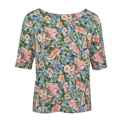 Princess goes Hollywood • bloemen t-shirt • 36, Kleding | Dames, Blouses en Tunieken, Verzenden