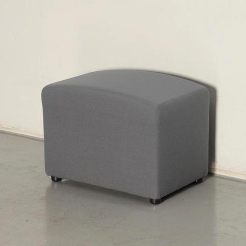 Johanson design poef, antraciet, 47 x 63 x 43 cm, Huis en Inrichting, Stoelen, Gebruikt, Ophalen of Verzenden