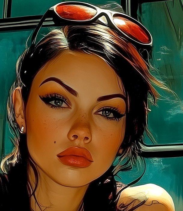 Ginger Red (1965) - Anna, Antiquités & Art, Art | Objets design